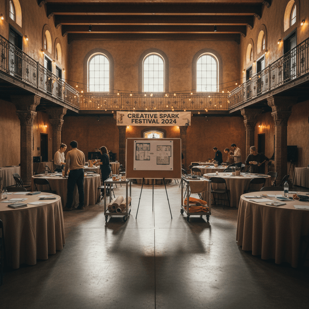 Espaço cultural e infraestrutura para eventos